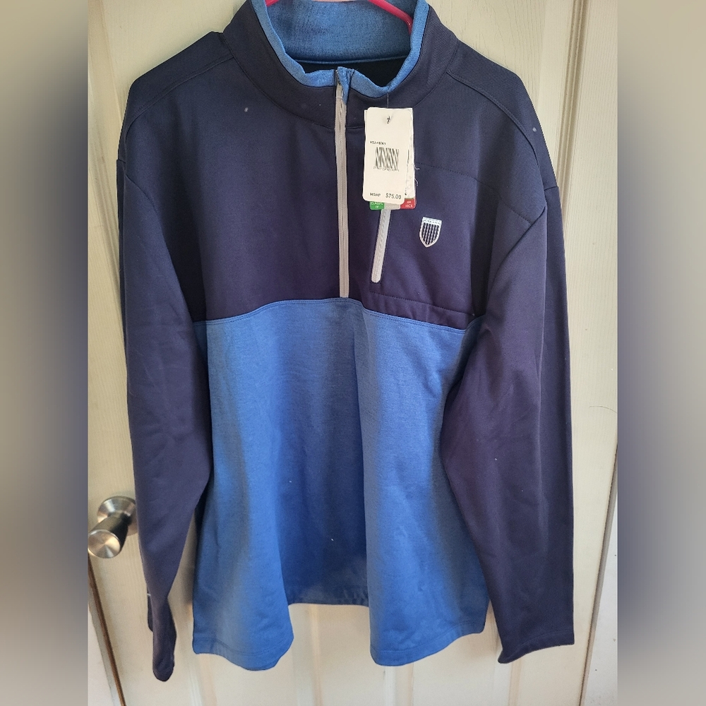 New With Tags SIR Nick Faldo 1/4 Zip Pullover Golf Mens XXL